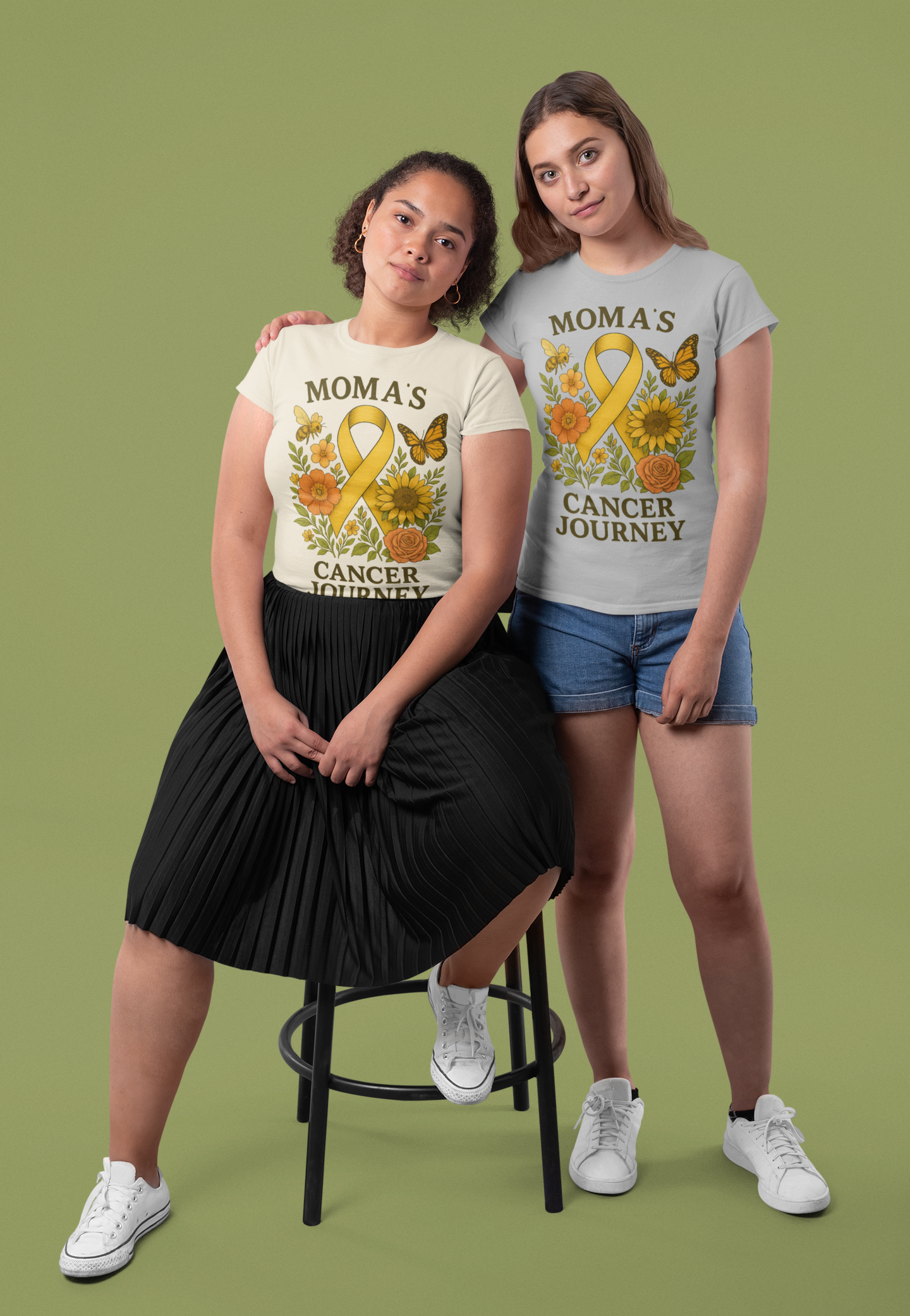 Moma's Cancer Journey Eco Friendly Tee