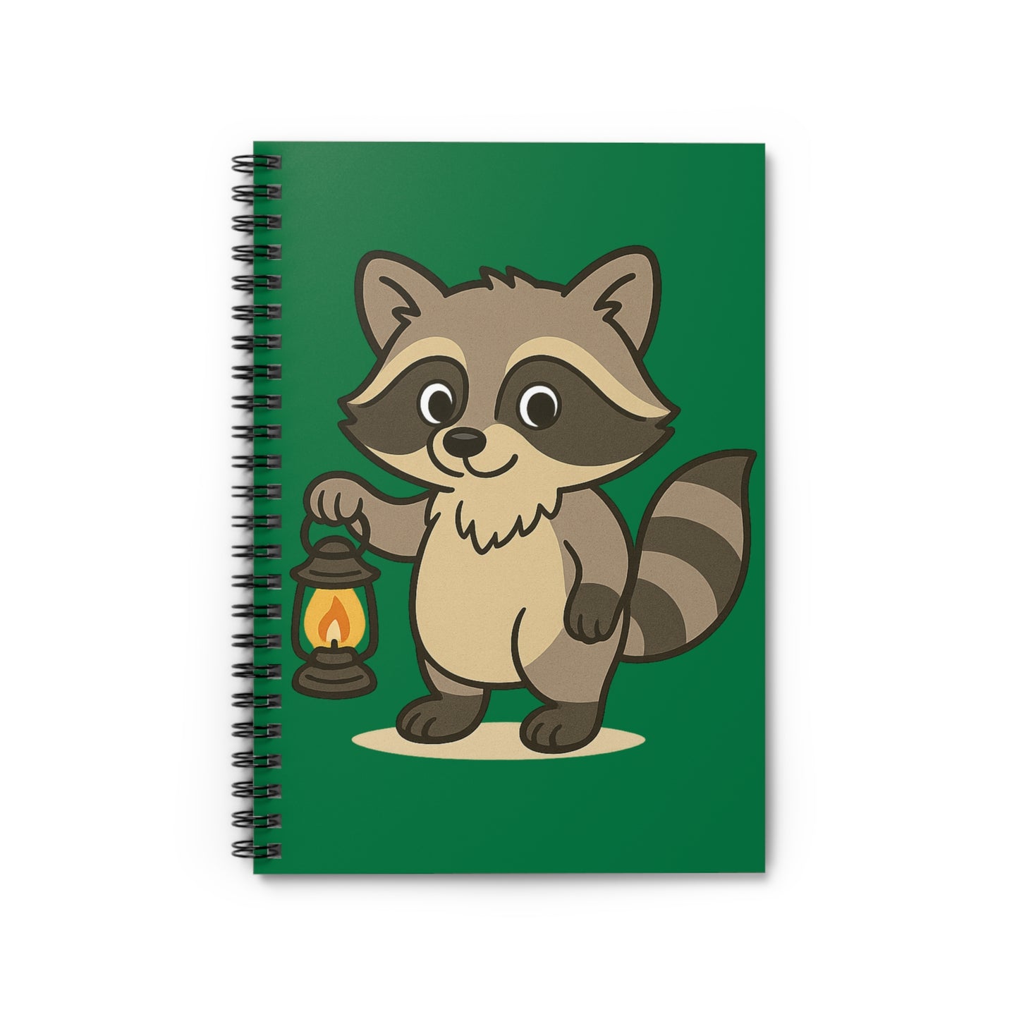 Spiral Notebook — Little Loops Raccoon Notes