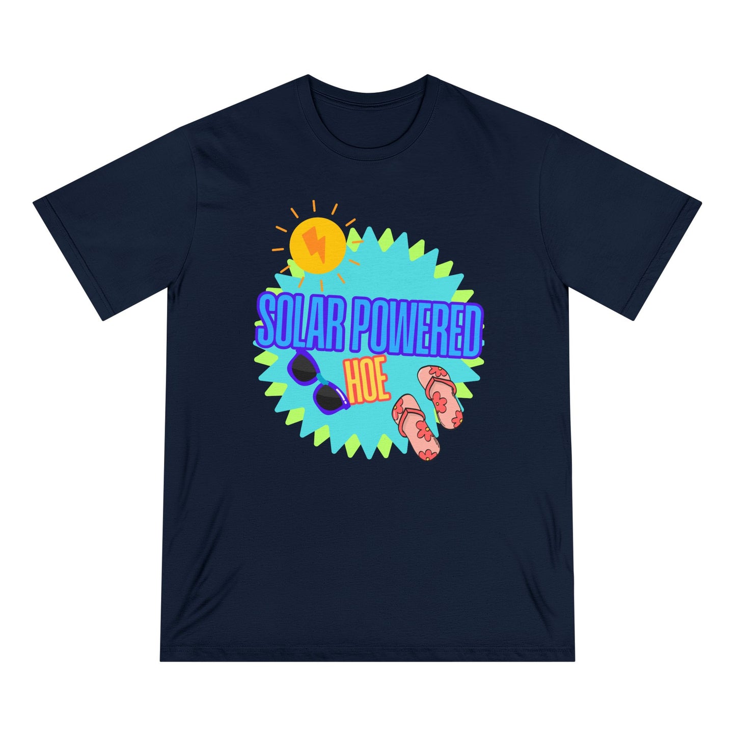 Solar Powered Hoe T-Shirt | 100% Cotton Eco-Friendly Tee