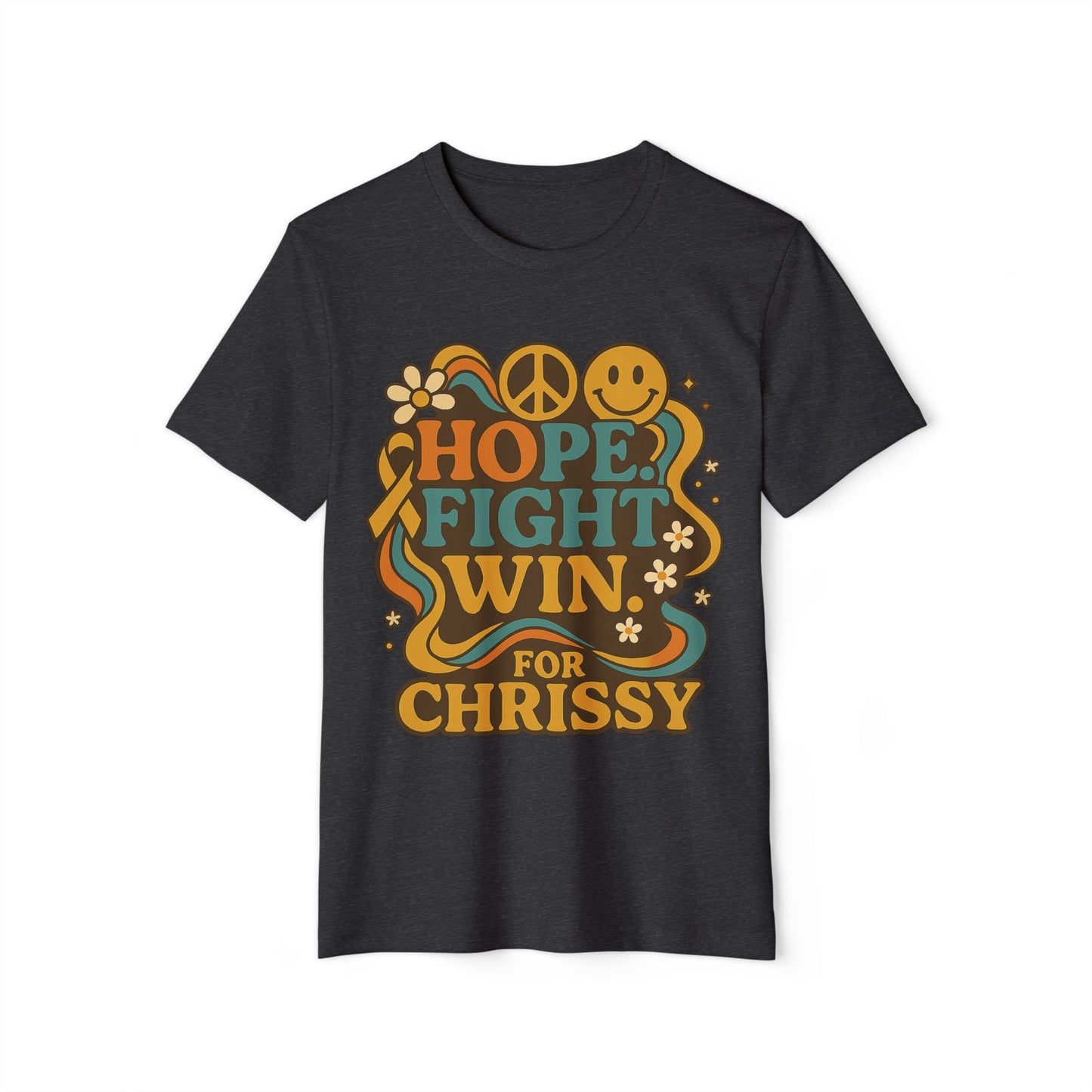 Hope. Fight. Win. For Chrissy Eco-Friendly Tee