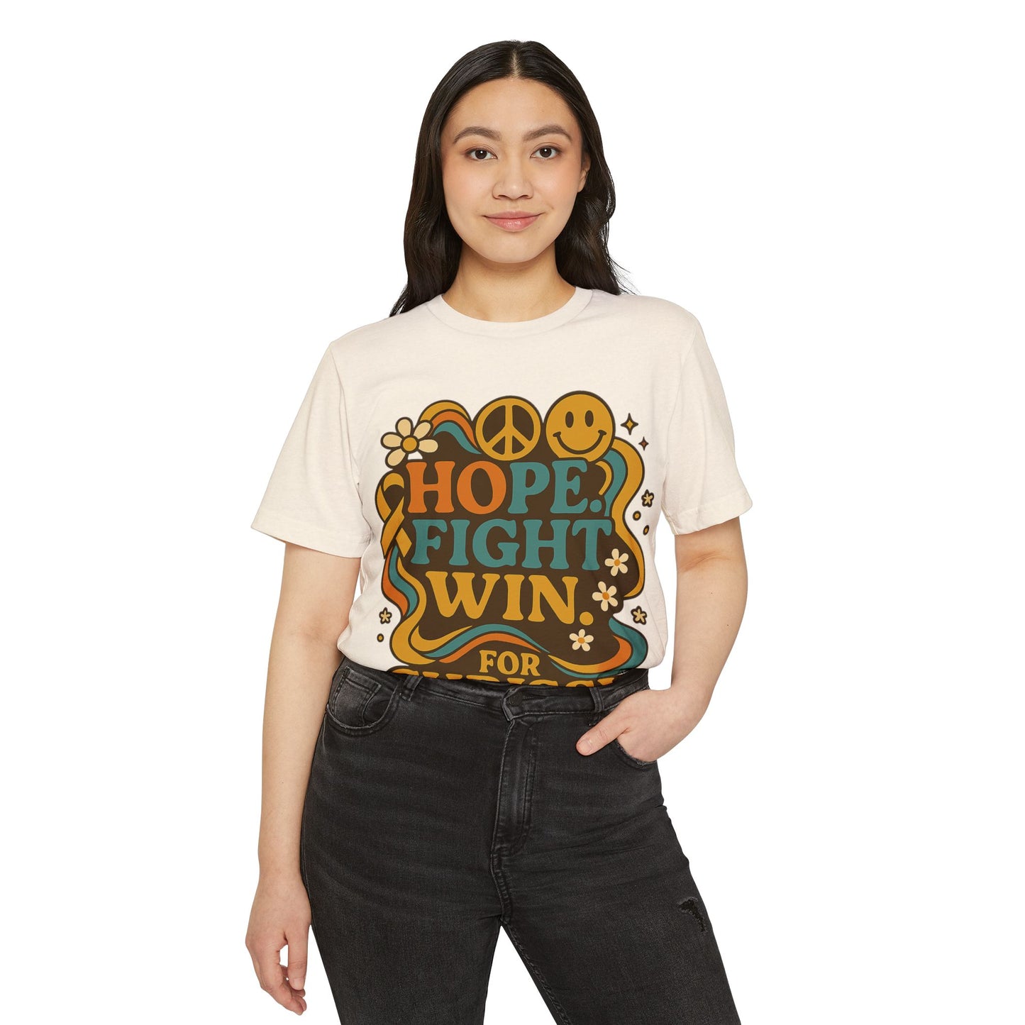 Hope. Fight. Win. For Chrissy Eco-Friendly Tee