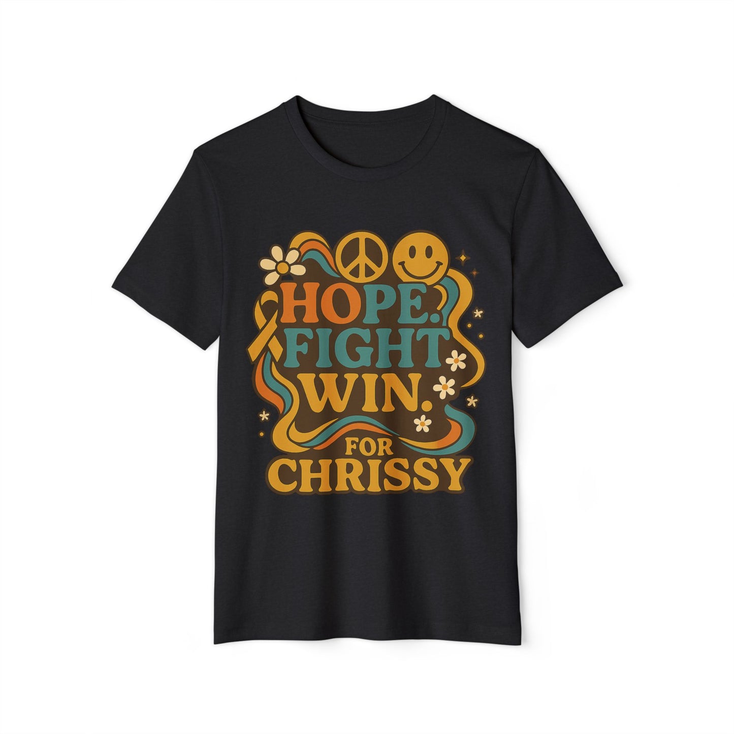 Hope. Fight. Win. For Chrissy Eco-Friendly Tee