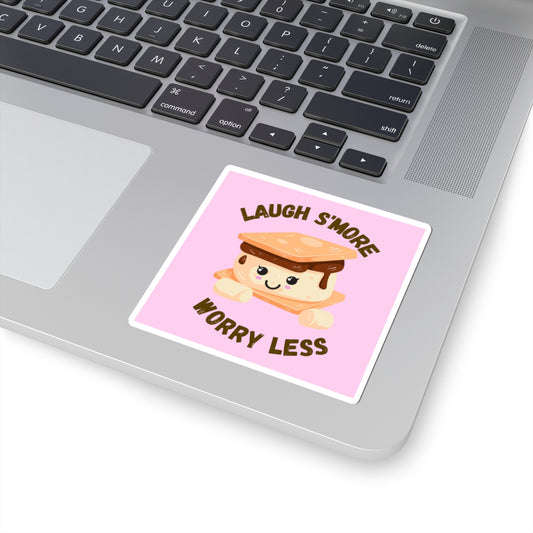 Cute S'mores Kiss-Cut Sticker