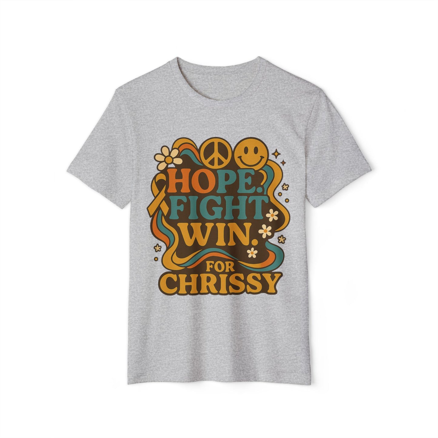 Hope. Fight. Win. For Chrissy Eco-Friendly Tee