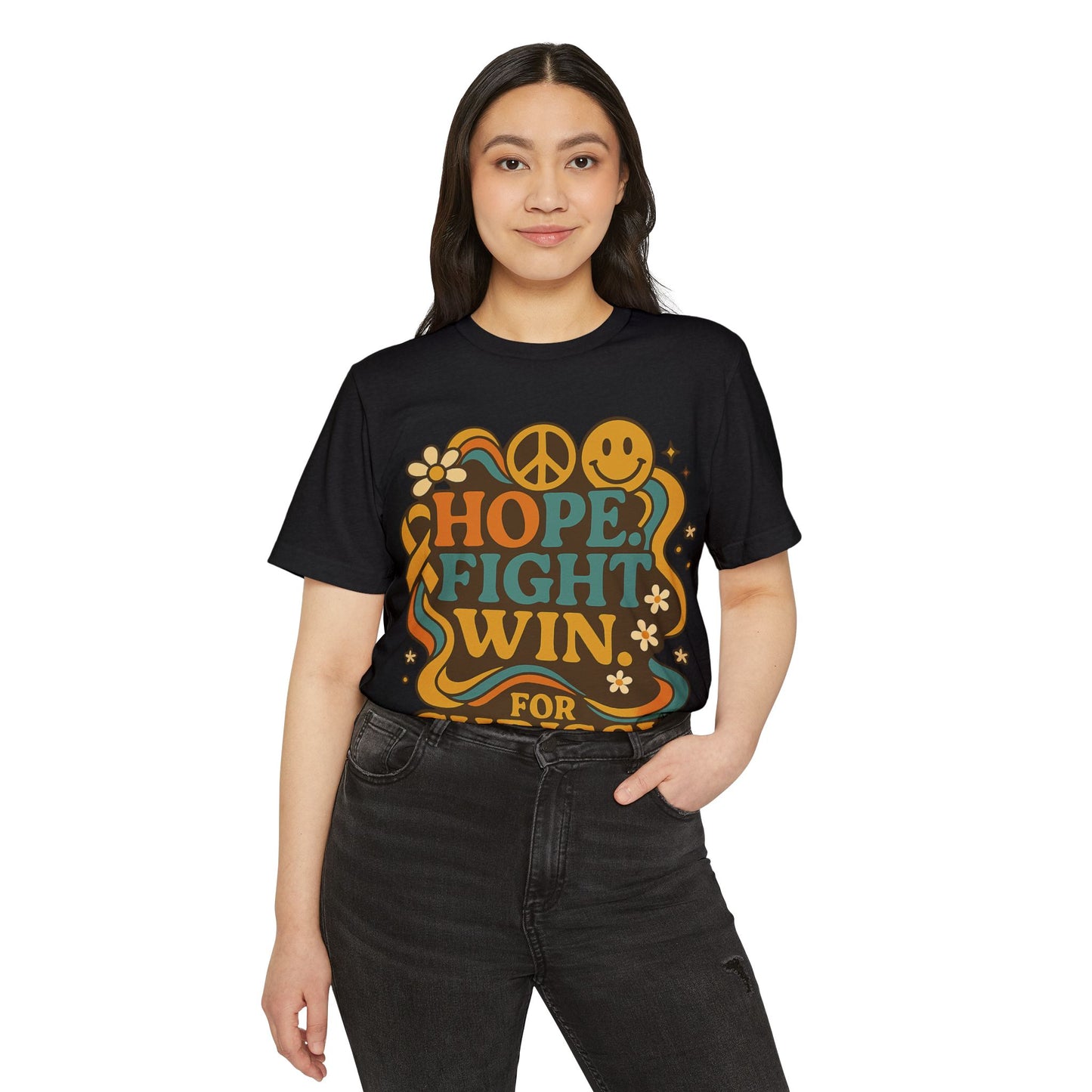 Hope. Fight. Win. For Chrissy Eco-Friendly Tee