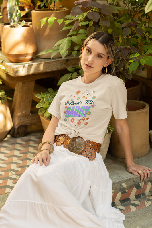 Pollinate Me, Daddy -Eco-Friendly Unisex T-Shirt