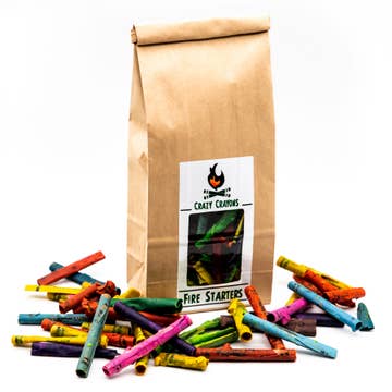 Crazy Crayon Fire Starters