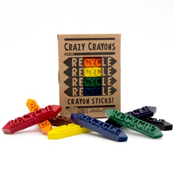 Crazy Crayons Recycled Stick Crayons